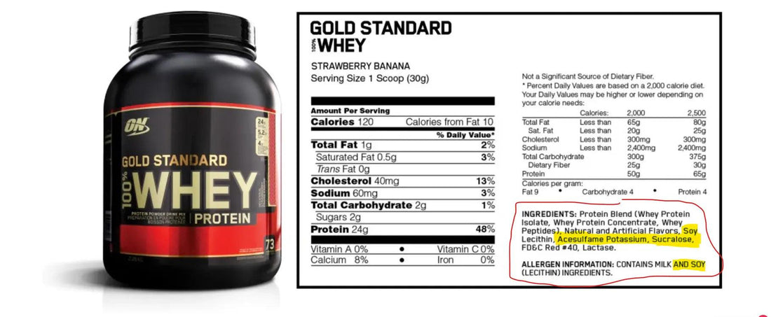 Artificial Sweeteners: The Silent Killer in Your Protein Powder - New Vida Solutions
