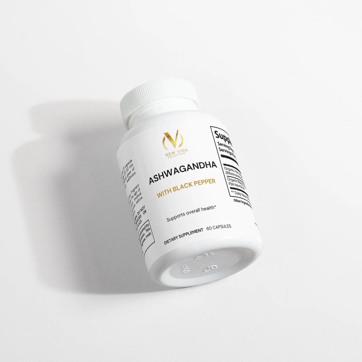Organic Ashwagandha New Vida Solutions