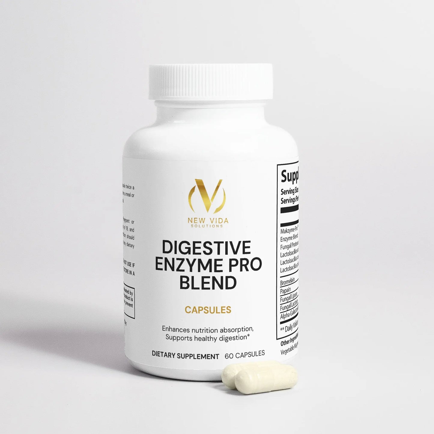 Digestive Enzyme Pro Blend New Vida Solutions