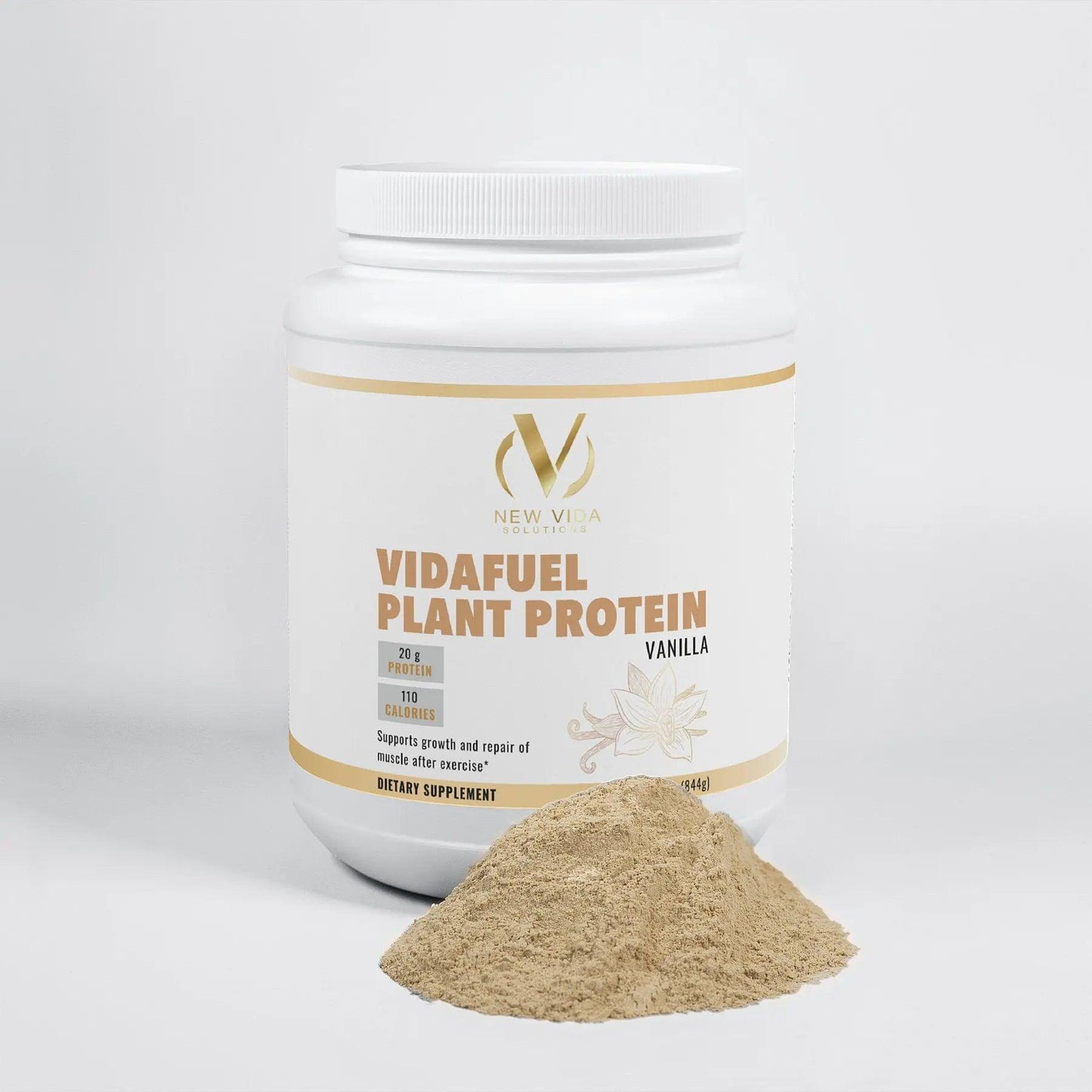 VidaFuel Plant Protein (Vanilla) New Vida Solutions