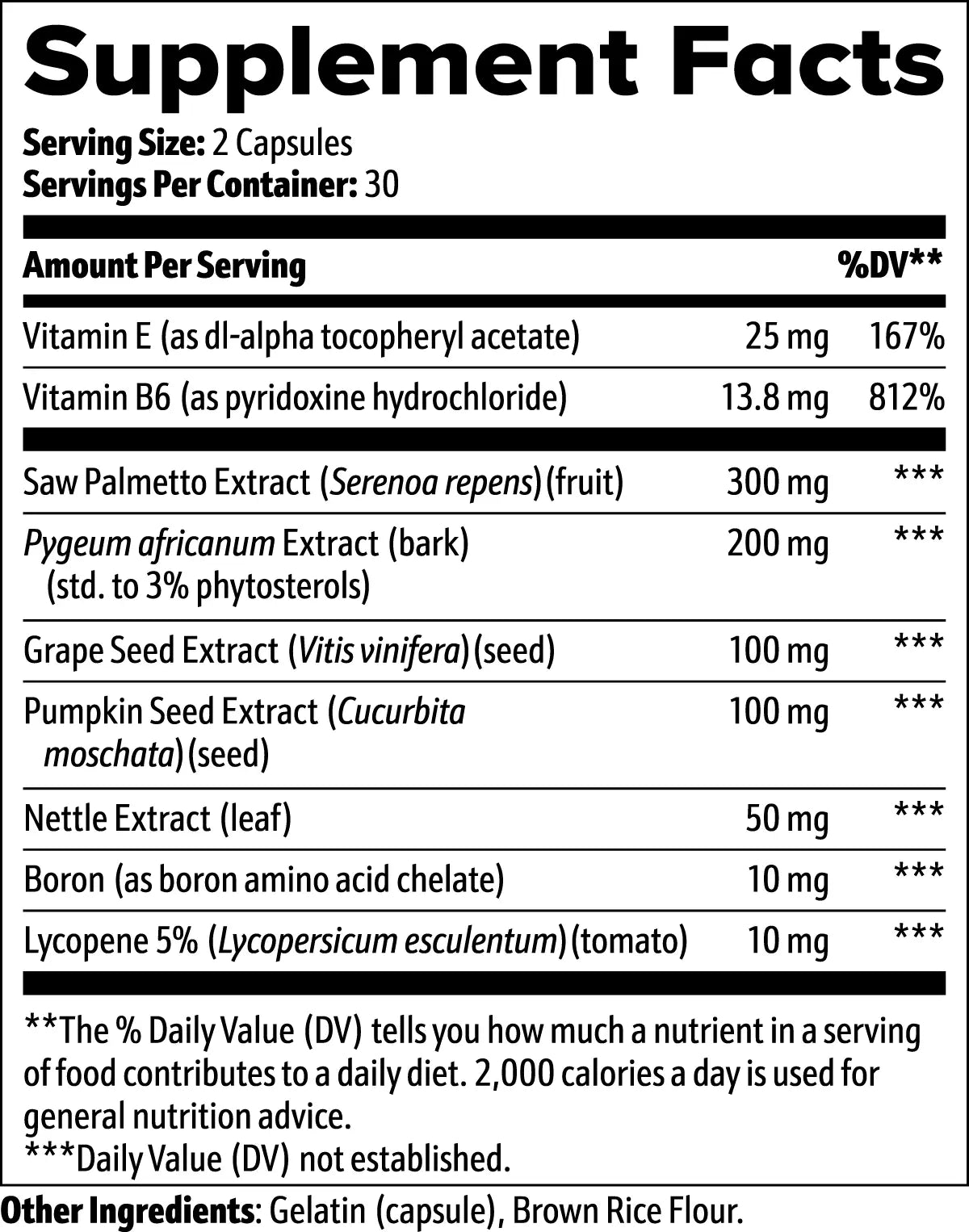 Prostate Support New Vida Solutions