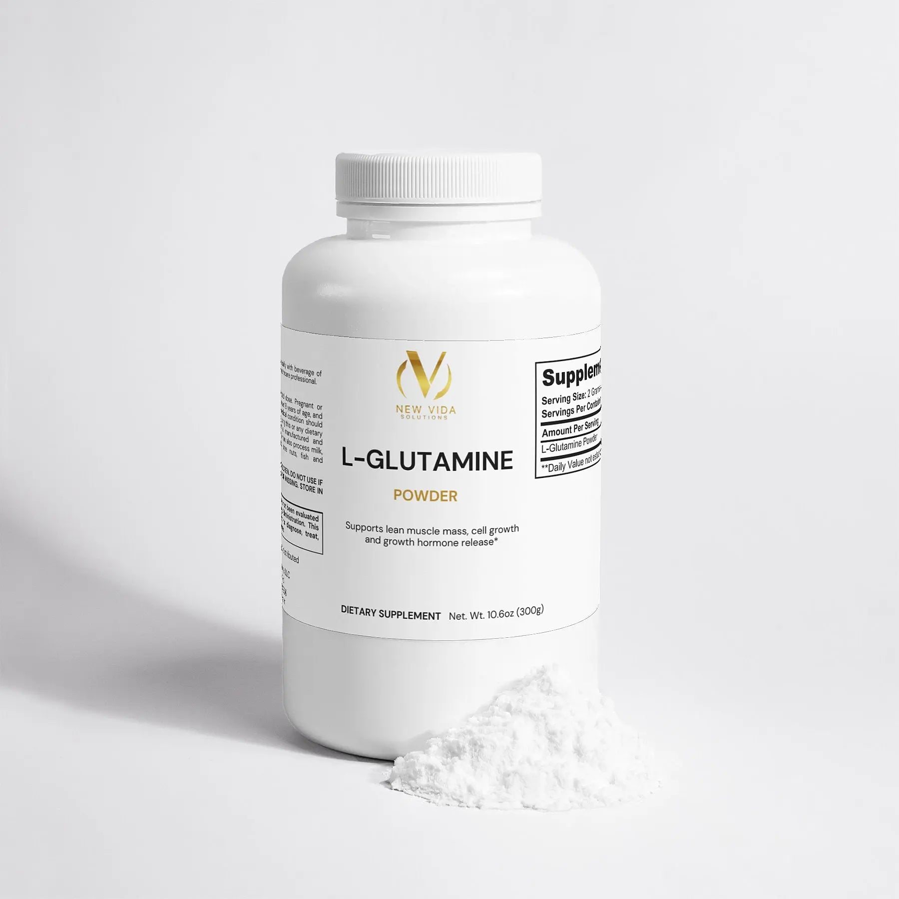 L-Glutamine Powder New Vida Solutions!