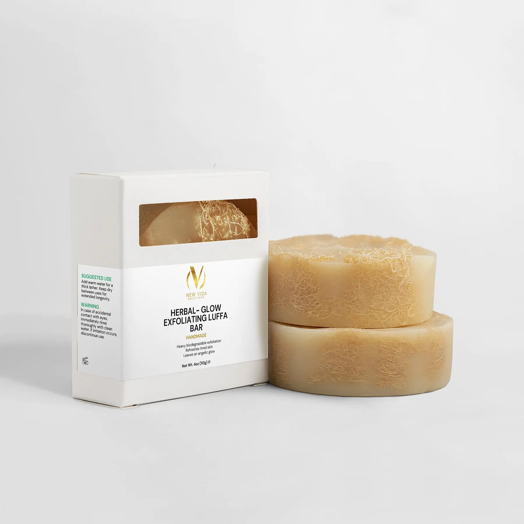 Exfoliating Luffa Bar New Vida Solutions!