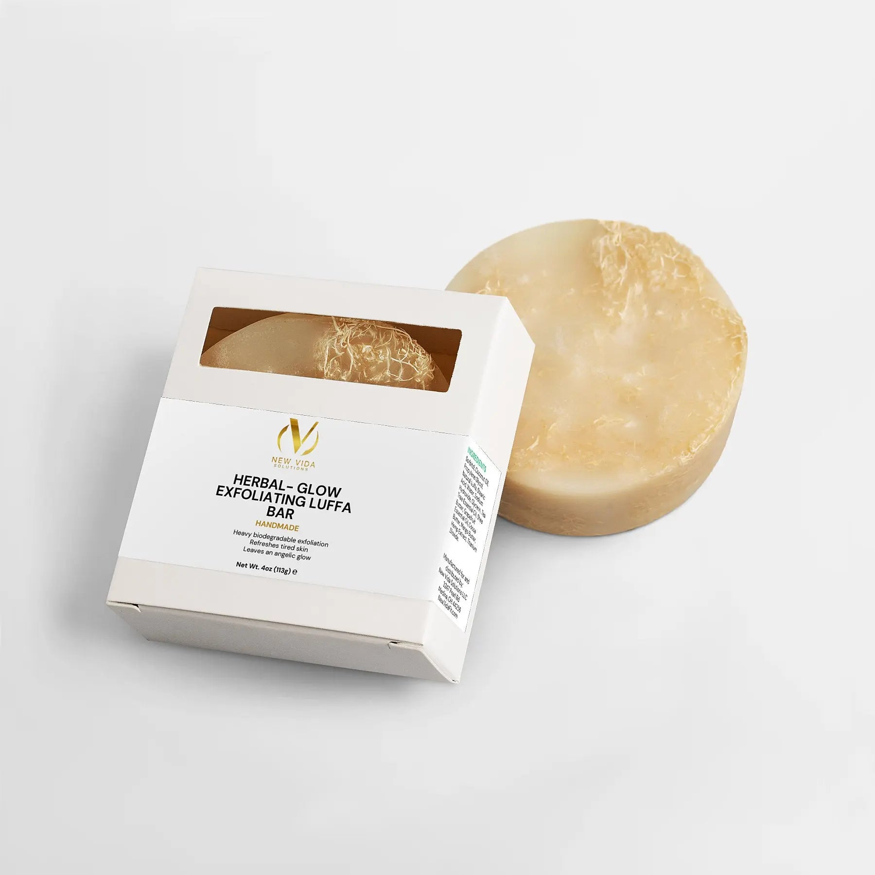 Exfoliating Luffa Bar New Vida Solutions!