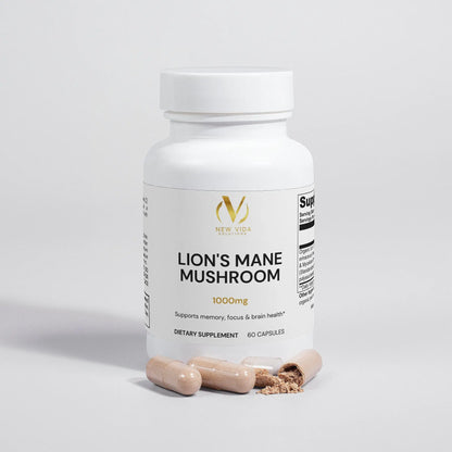 Organic Lion's Mane Mushroom New Vida Solutions!