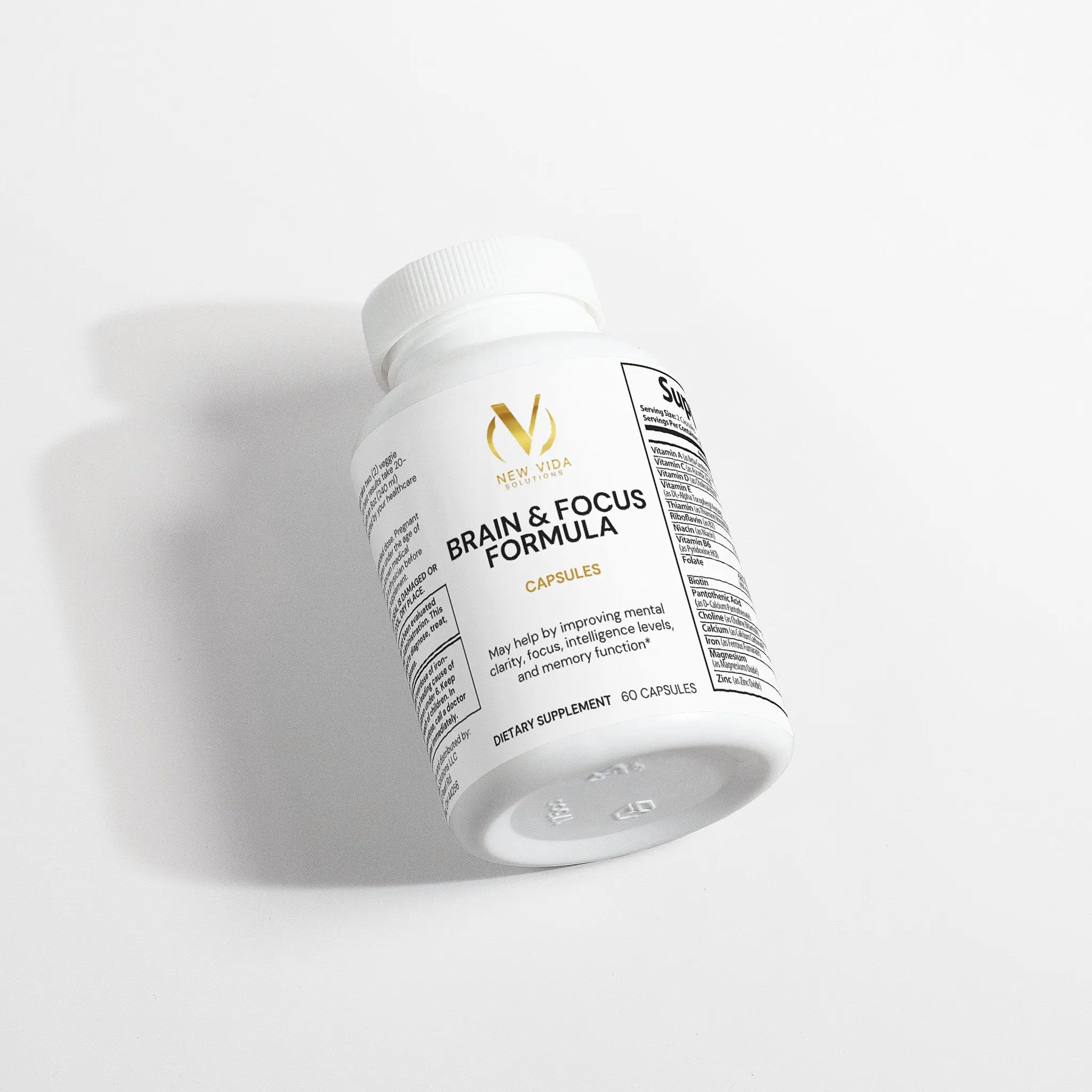 Brain and Focus Formula New Vida Solutions