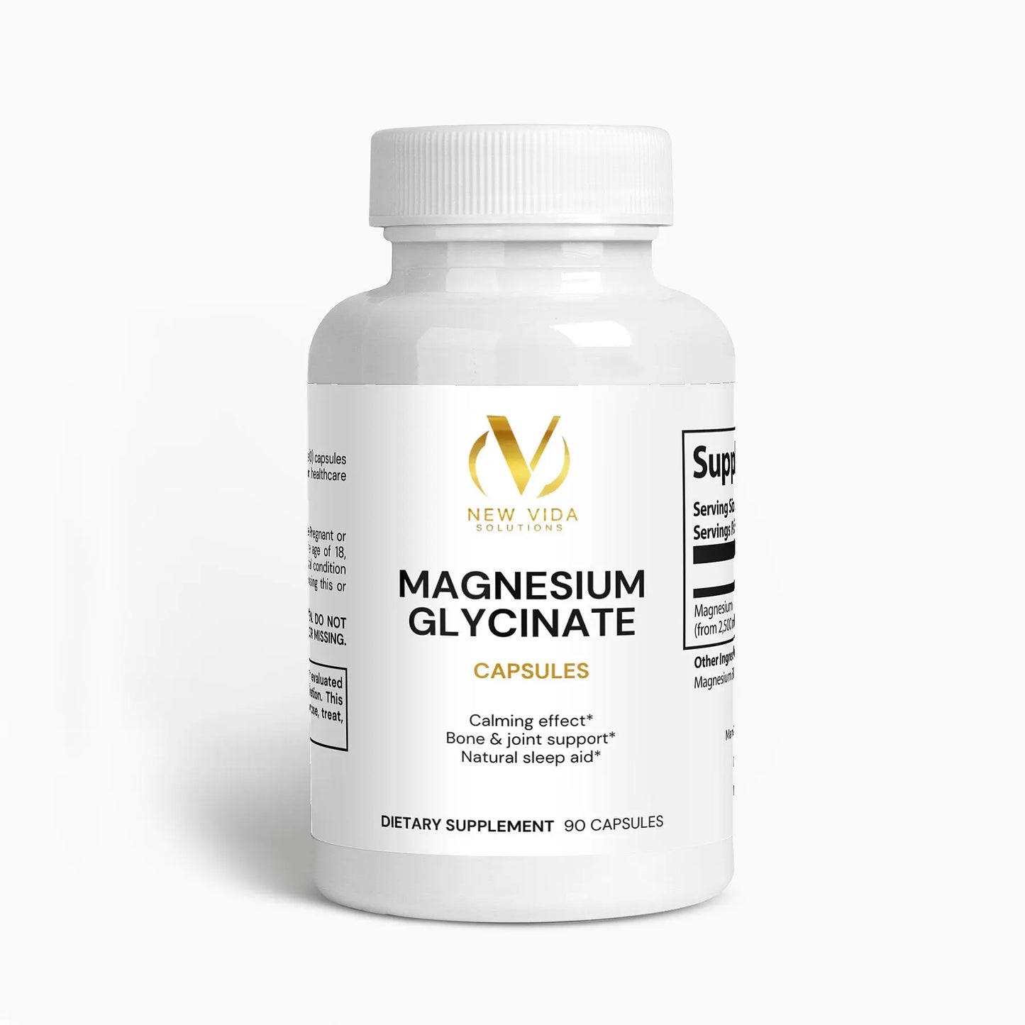 Magnesium Glycinate New Vida Solutions!