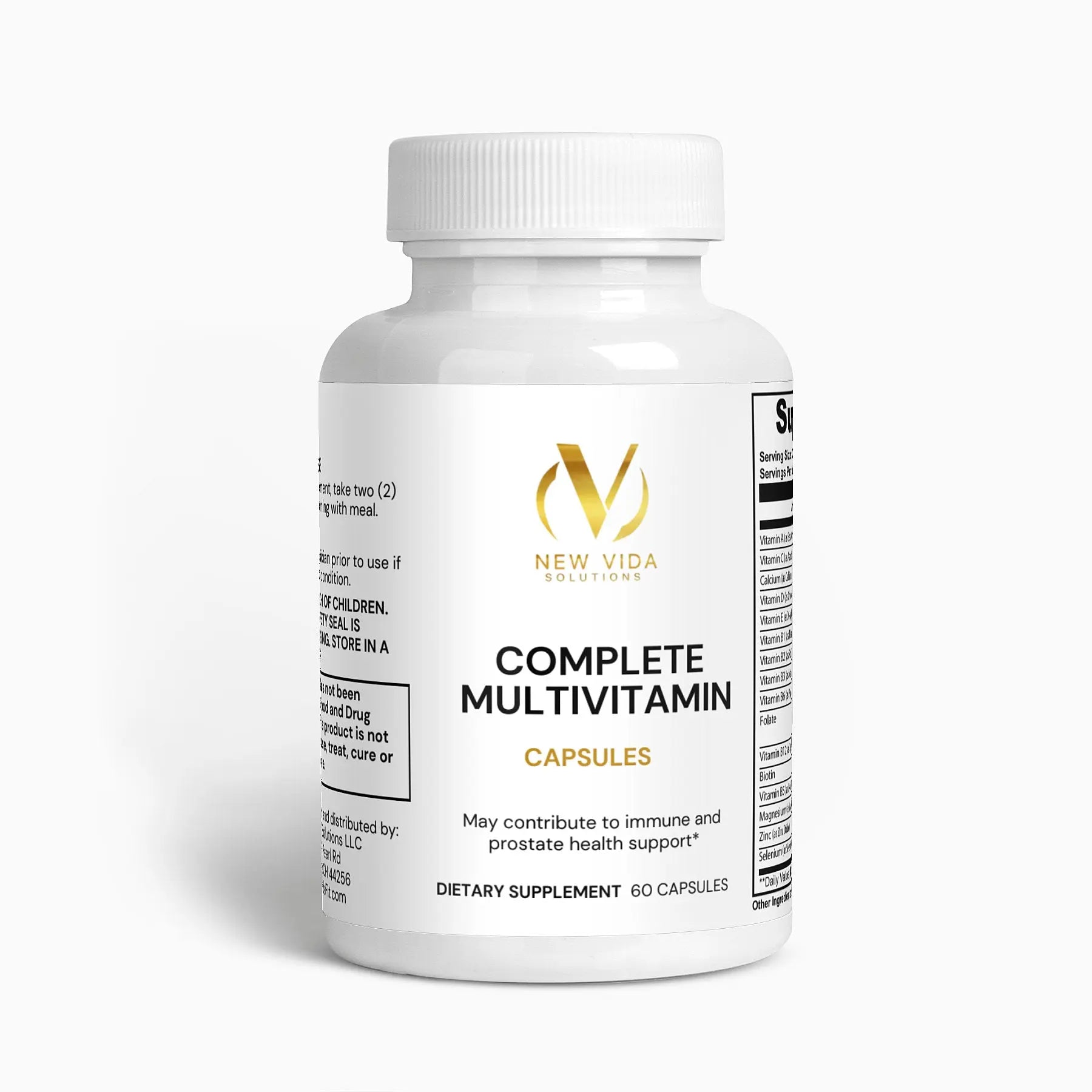 Complete Multivitamin New Vida Solutions!