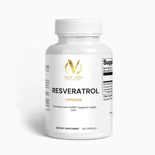 Resveratrol 50% 600mg New Vida Solutions!