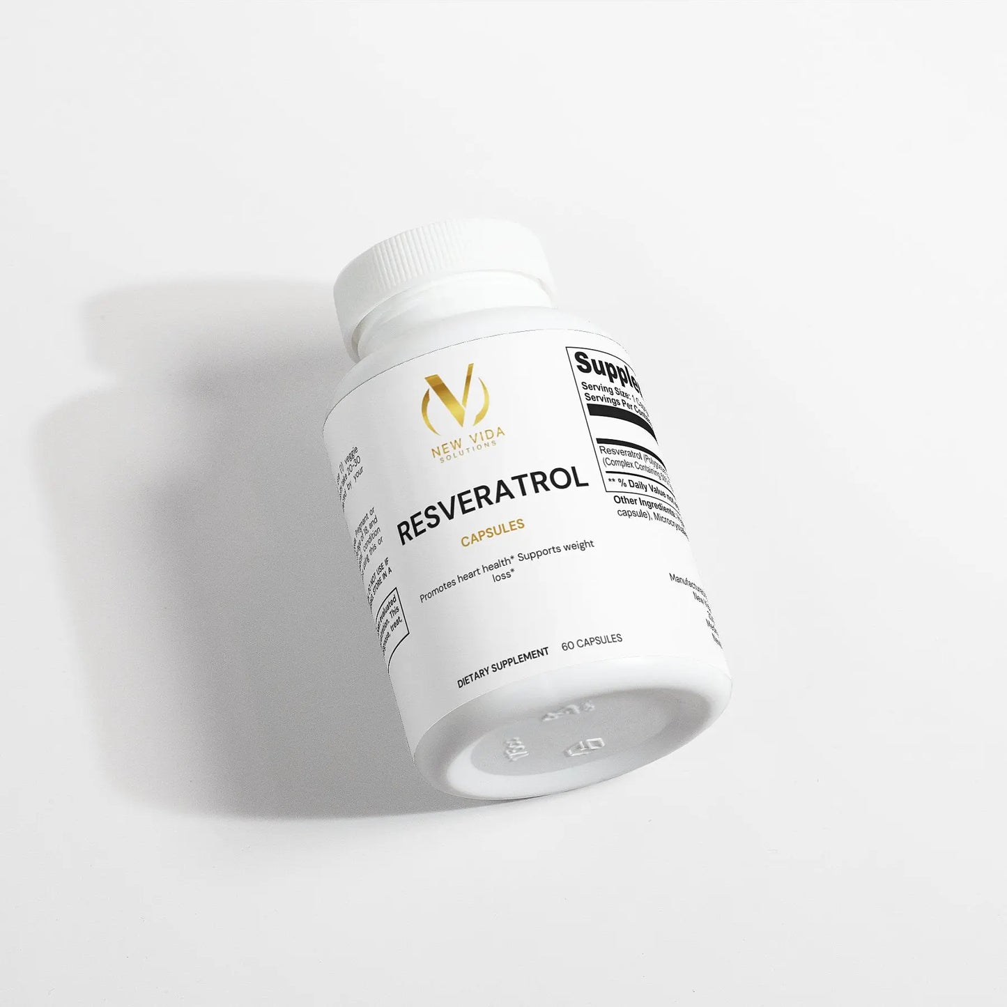 Resveratrol 50% 600mg New Vida Solutions!