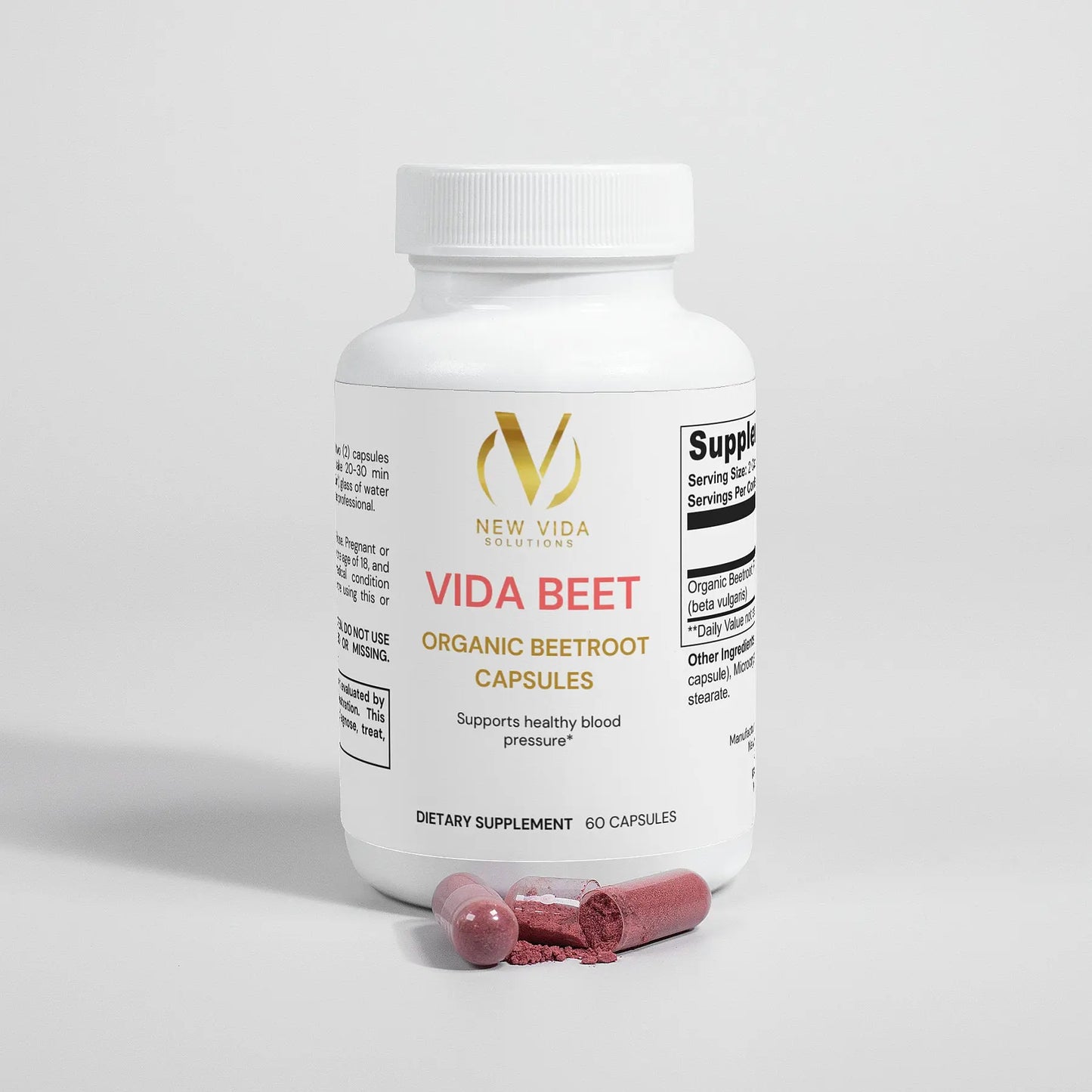 Organic Beetroot New Vida Solutions!