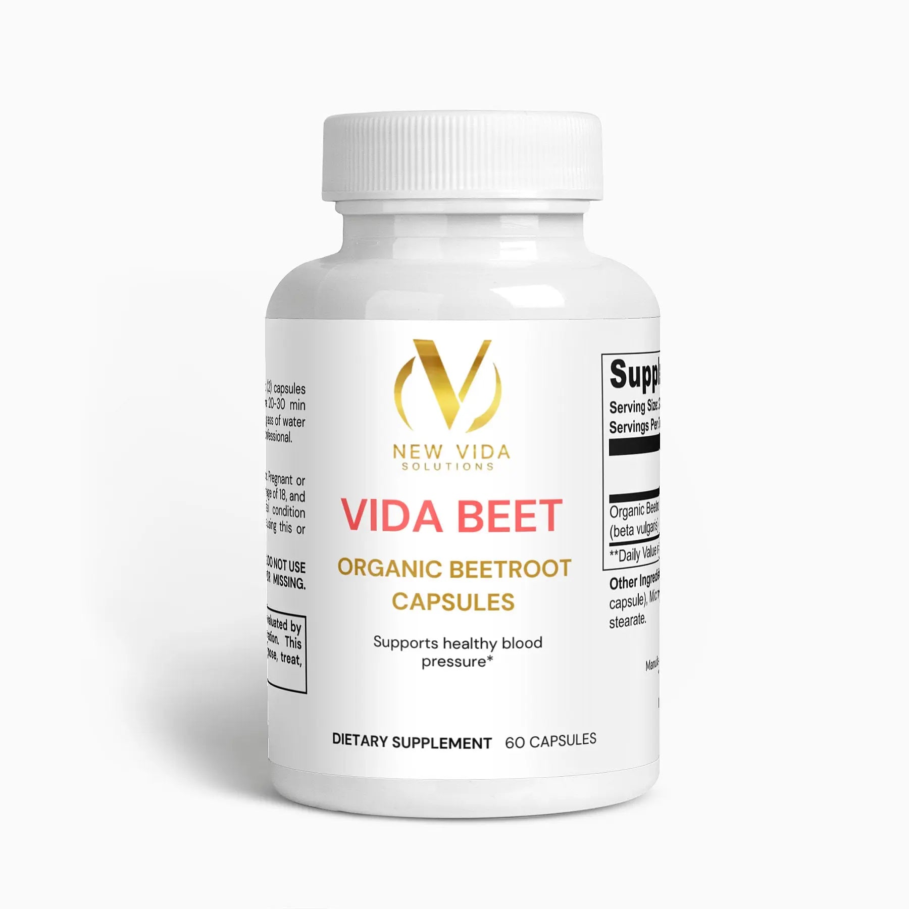 Organic Beetroot New Vida Solutions!