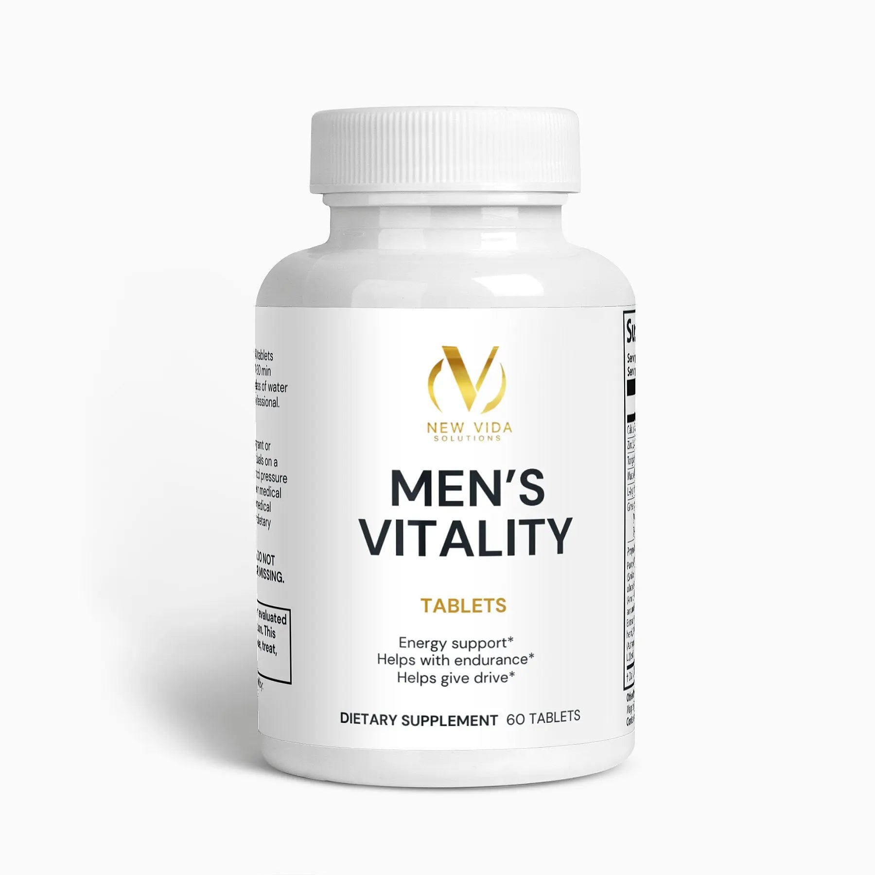 Men's Vitality New Vida Solutions!