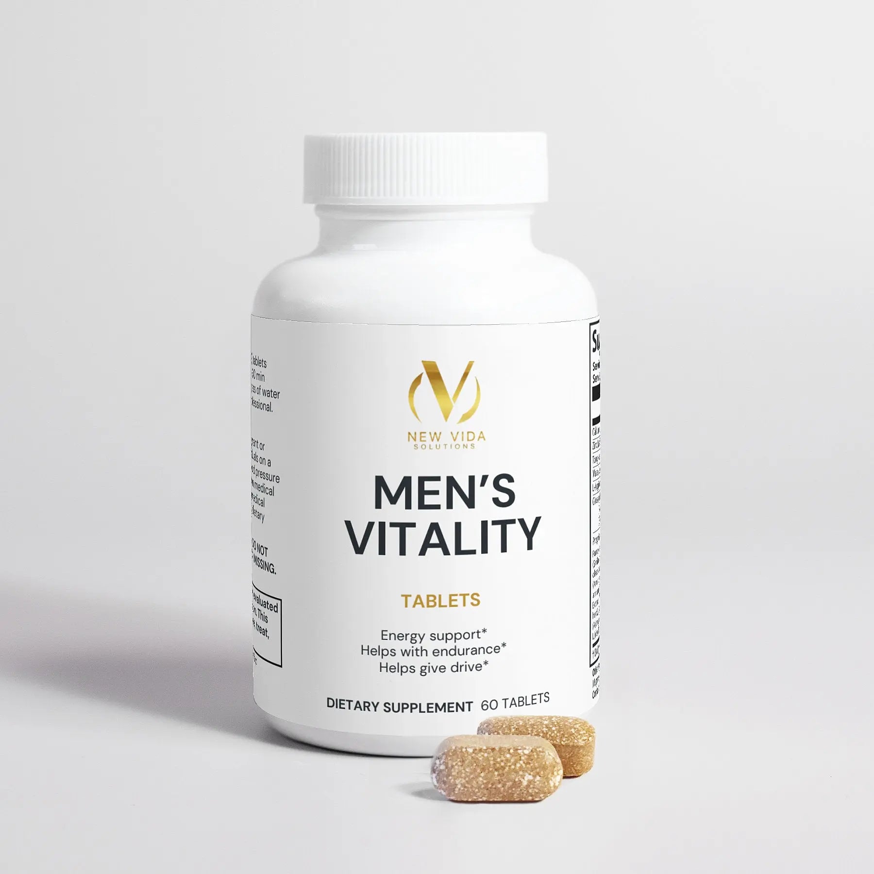 Men's Vitality New Vida Solutions!