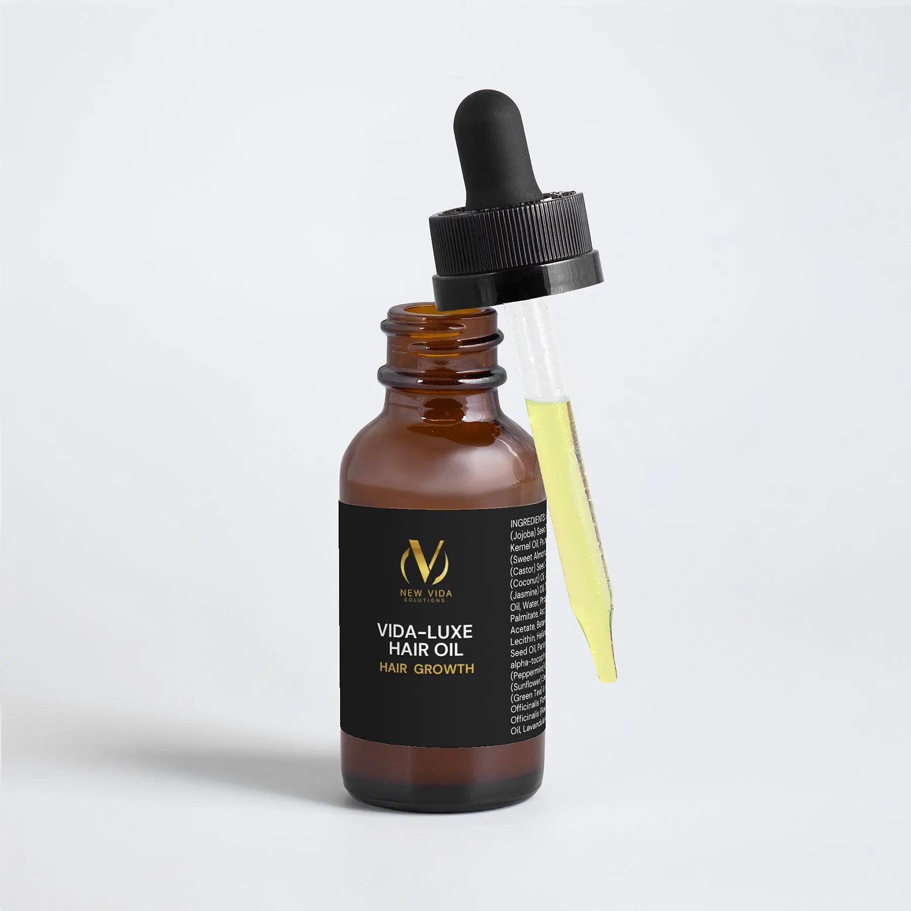 Hair Oil for Scalp Health and Hair Growth New Vida Solutions!