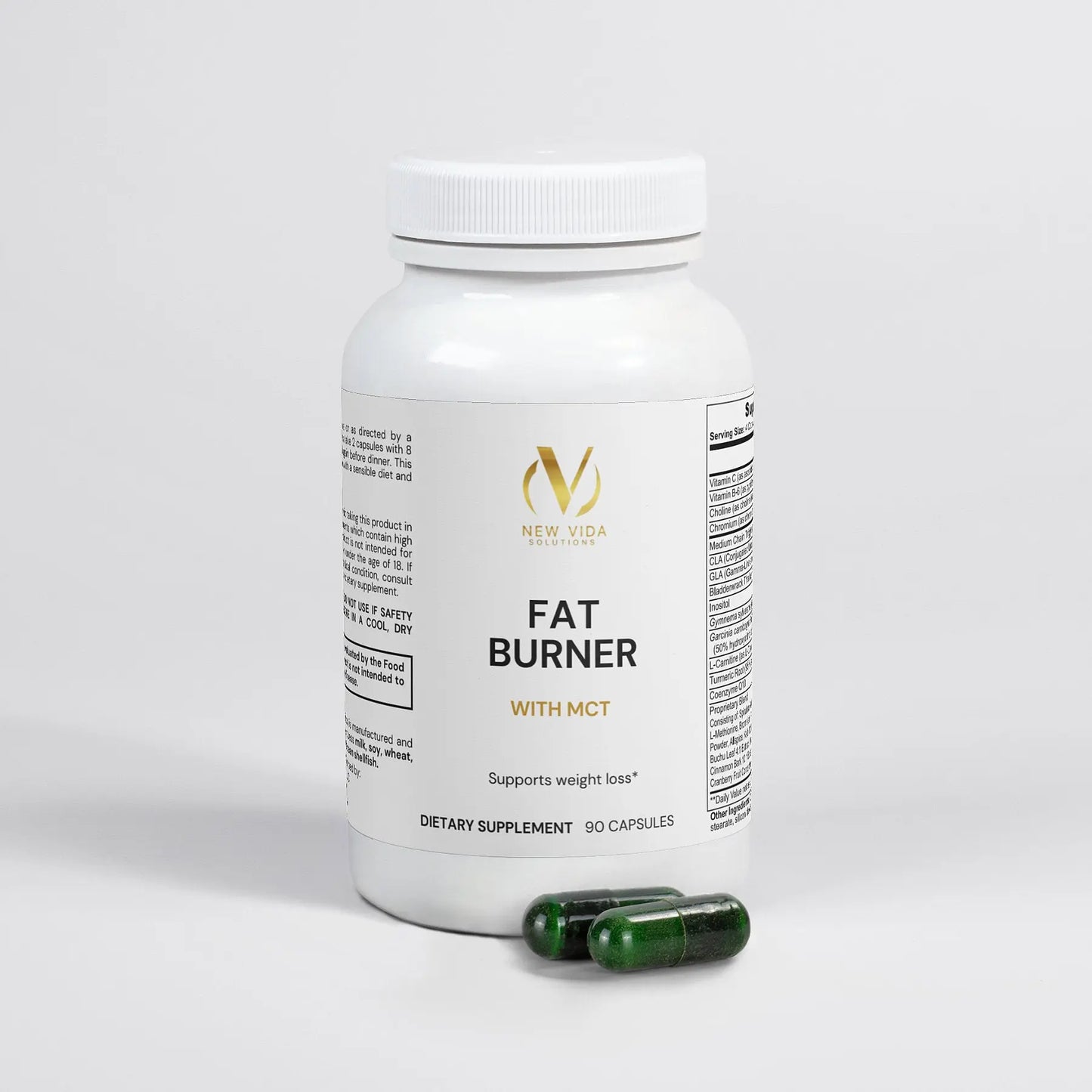 Platinum Fat Burner with MCT New Vida Solutions!