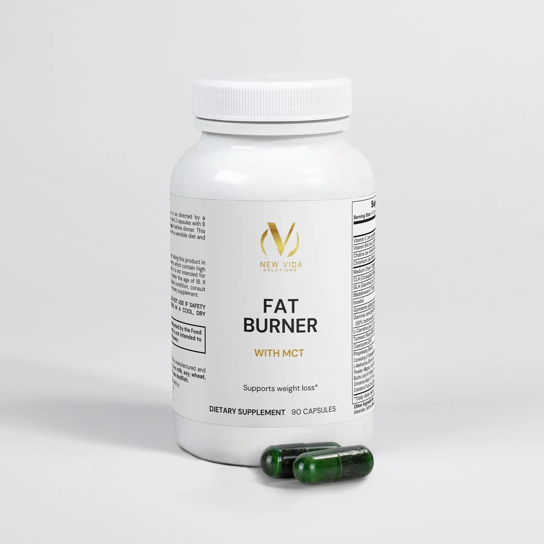 Platinum Fat Burner with MCT New Vida Solutions!