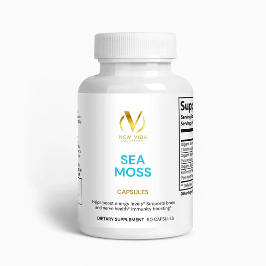 Organic Irish Sea Moss New Vida Solutions!