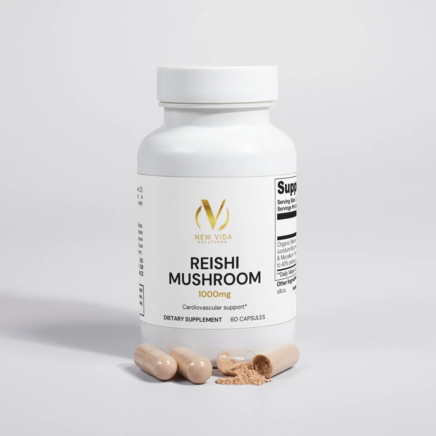 Organic Reishi Mushroom New Vida Solutions!