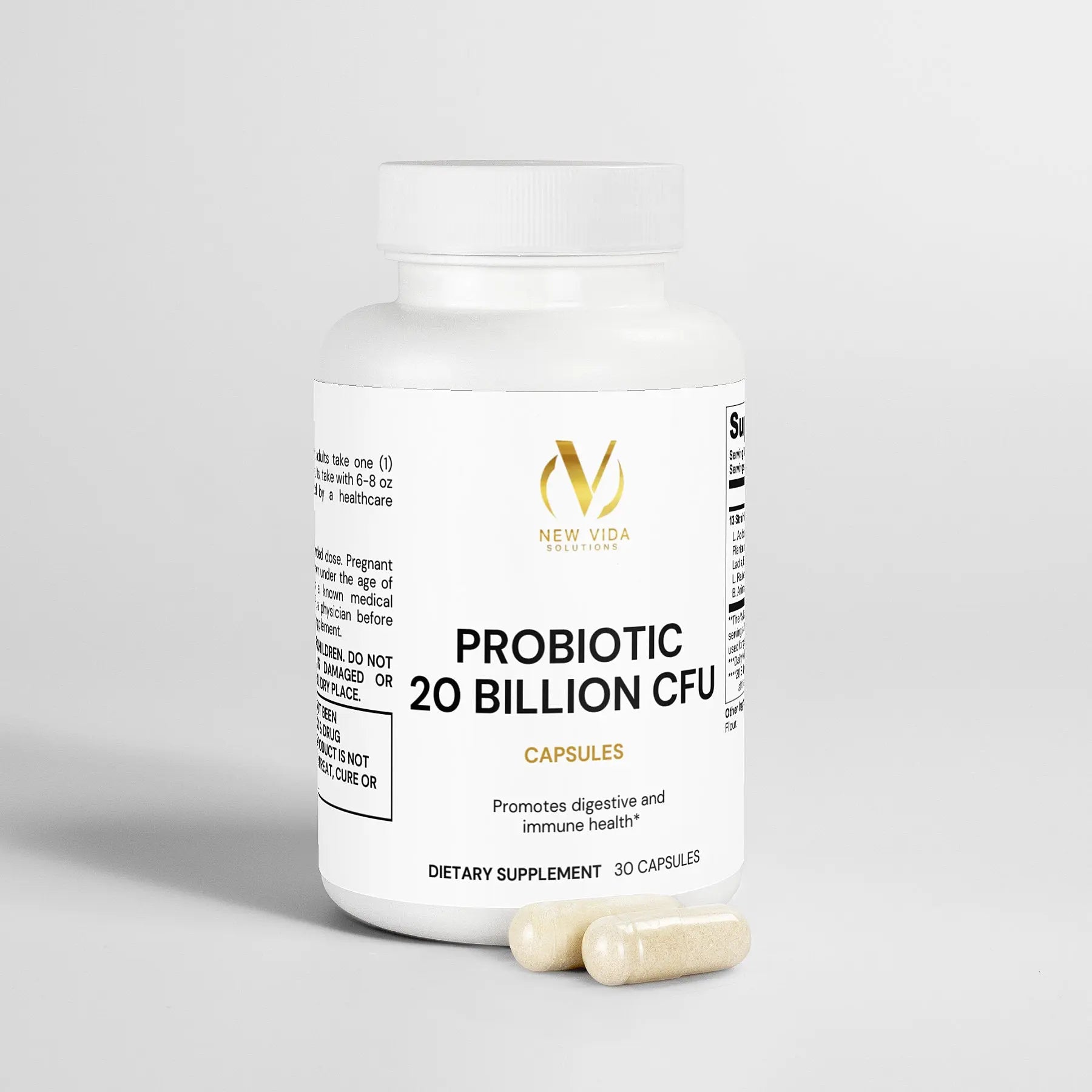 Probiotic 20 Billion New Vida Solutions!