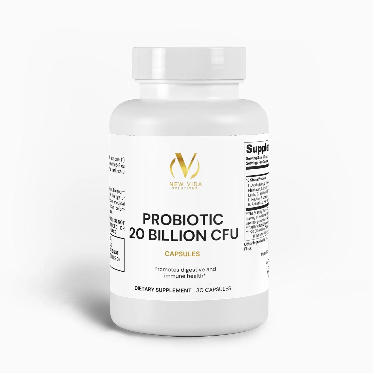 Probiotic 20 Billion New Vida Solutions!