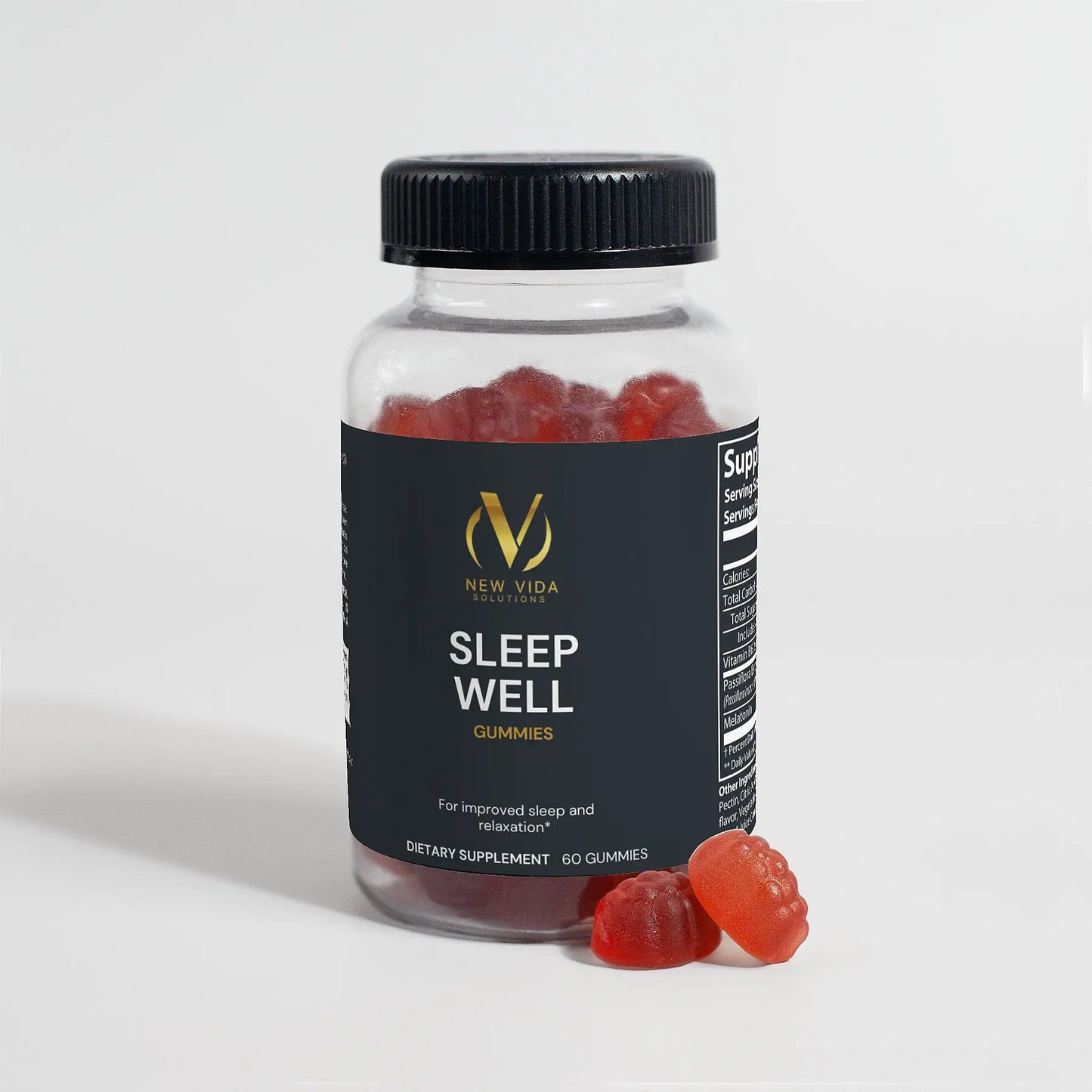 Sleep Well Gummies (Adult) New Vida Solutions!