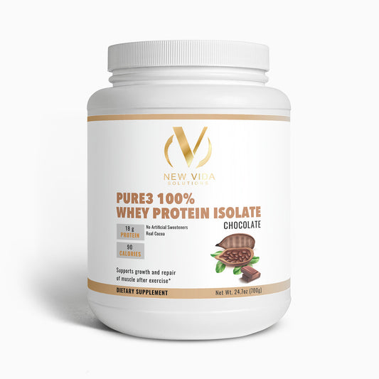 Pure3 100% Whey Protein Isolate (Chocolate)