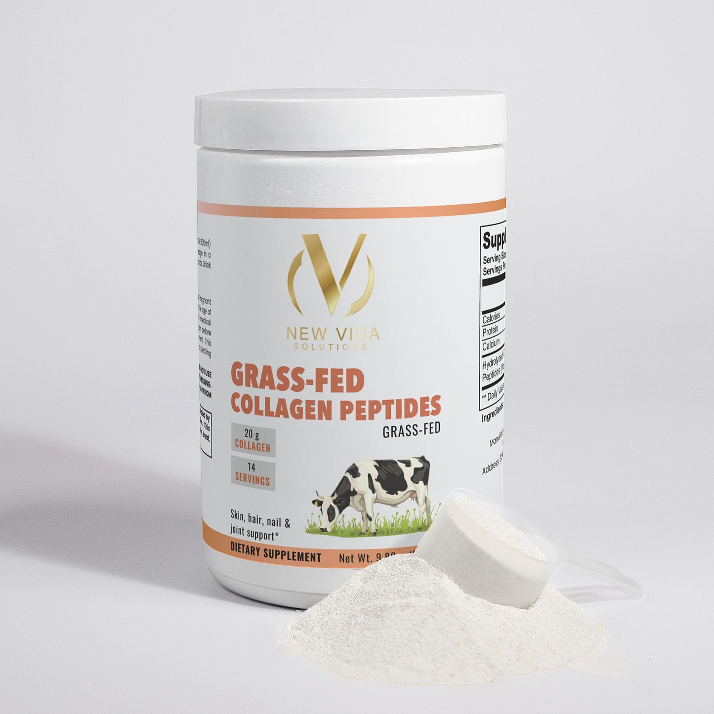 Grass-Fed Hydrolyzed Collagen Peptides