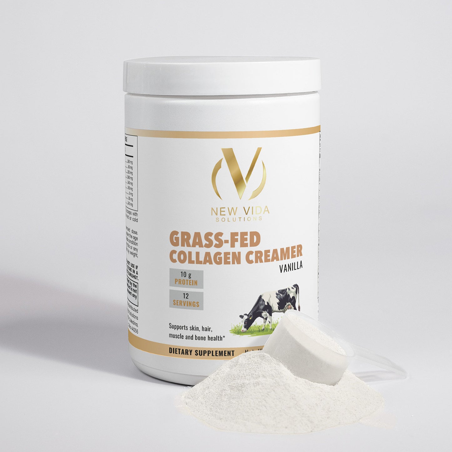 Grass-Fed Collagen Creamer (Vanilla)