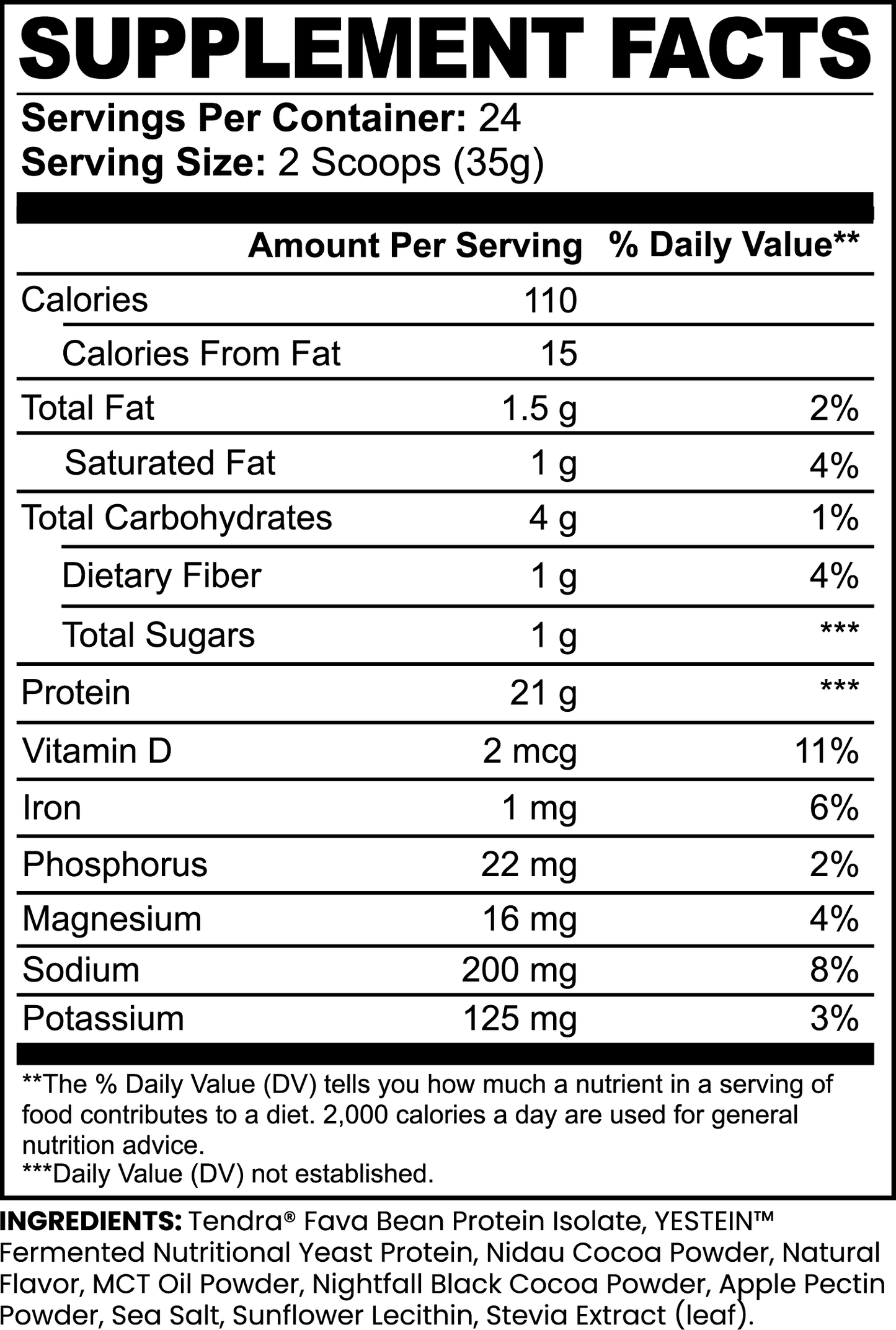 VidaFuel Plant Protein Elite Chocolate