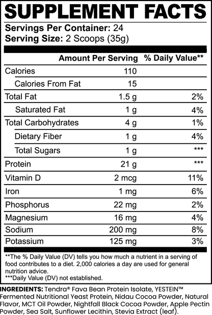 VidaFuel Plant Protein Elite Chocolate