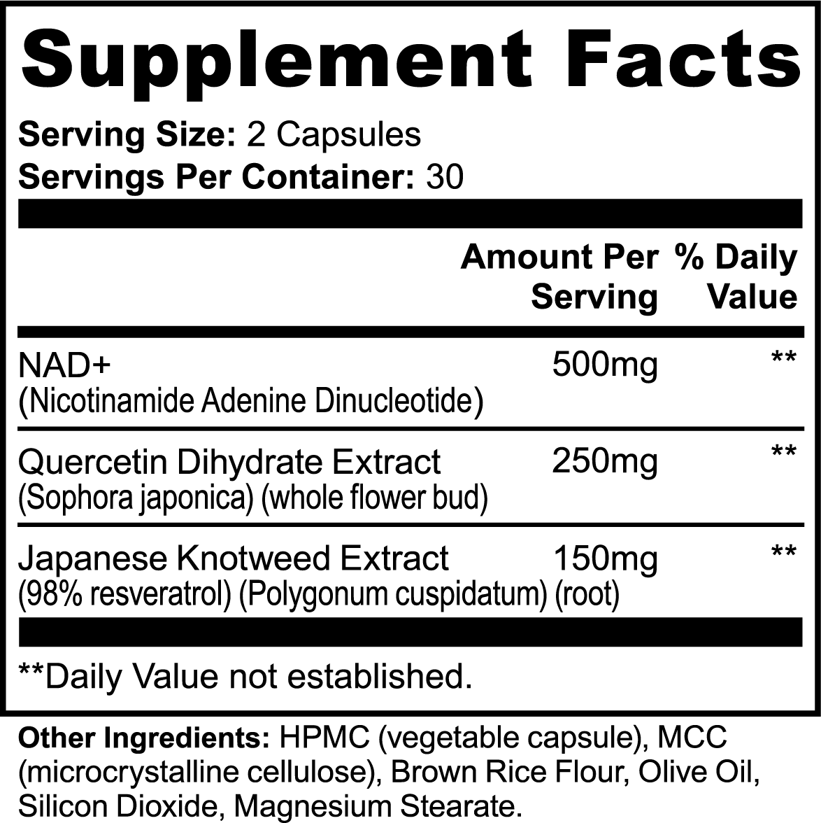 NAD+ New Vida Solutions